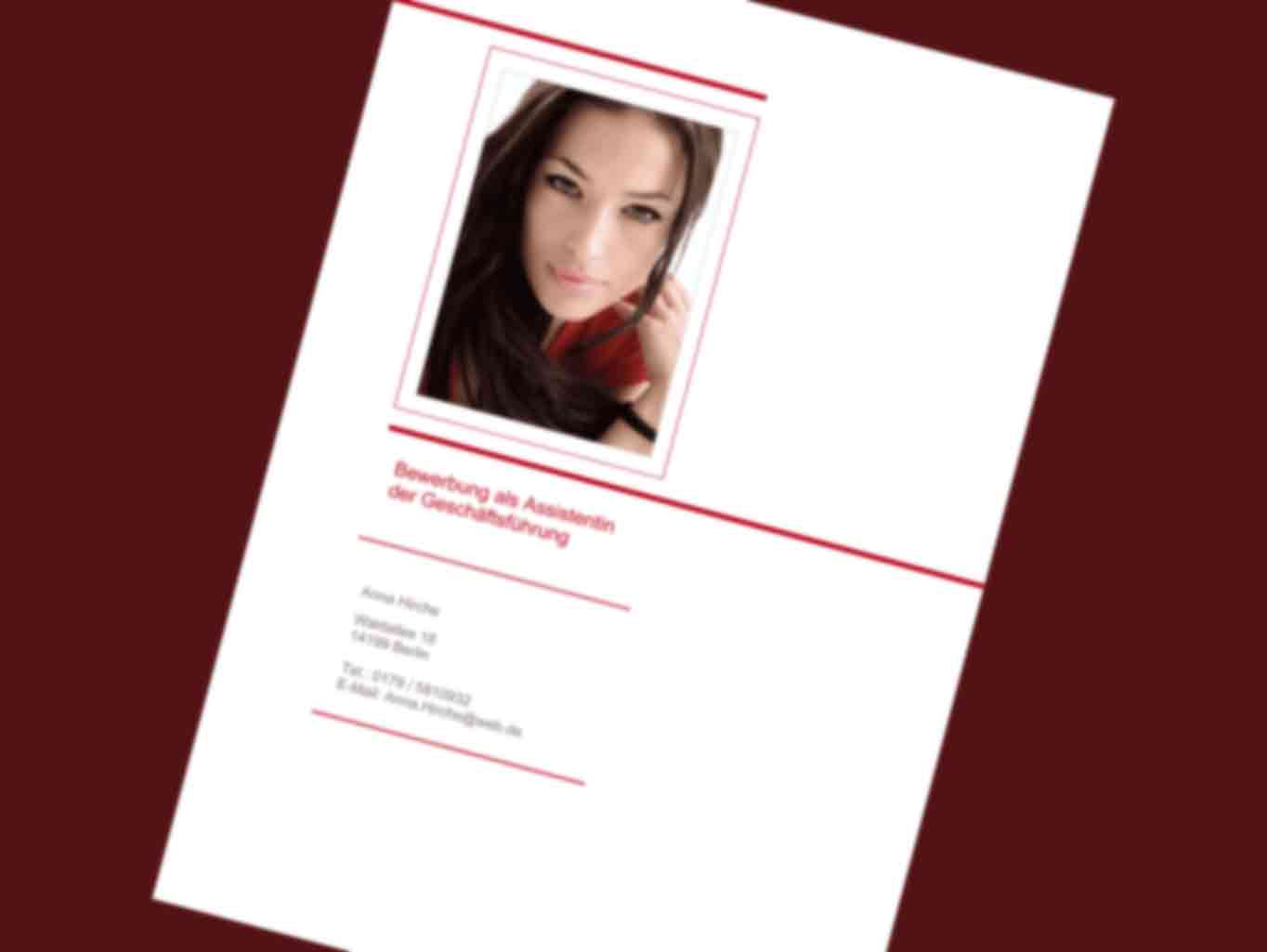 Anschreiben Download