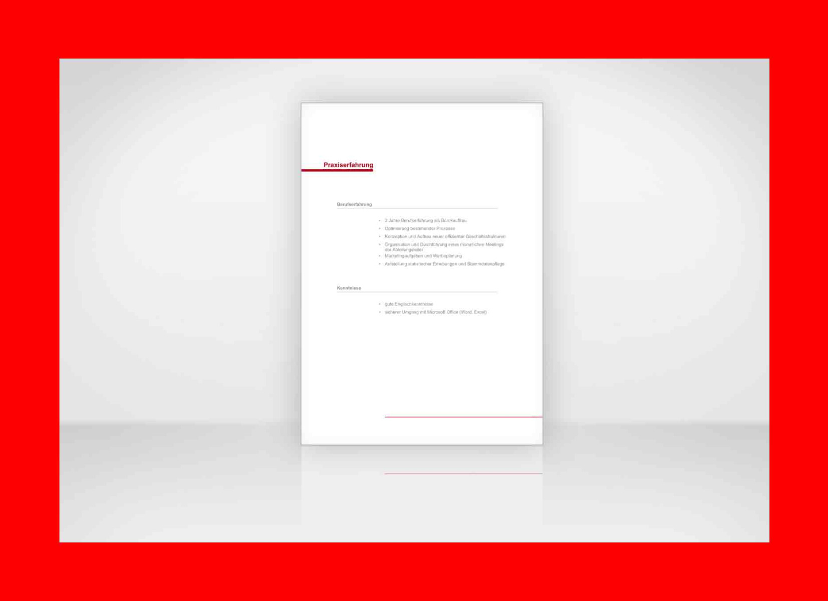 Anschreiben PDF