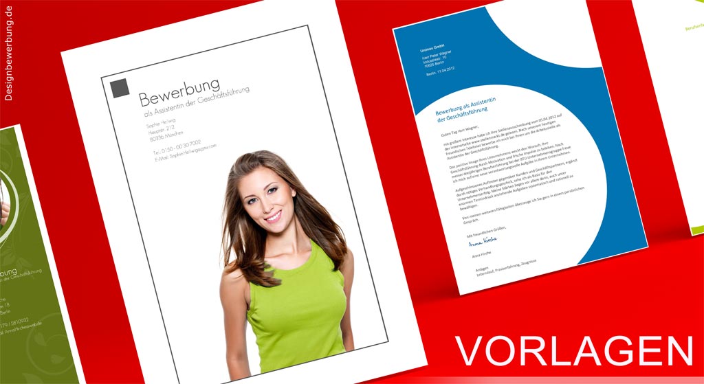 Aufbau Bewerbung