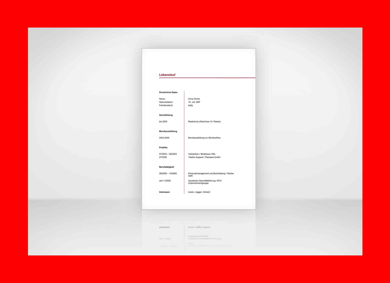 Bewerbung als Zahnarzthelferin