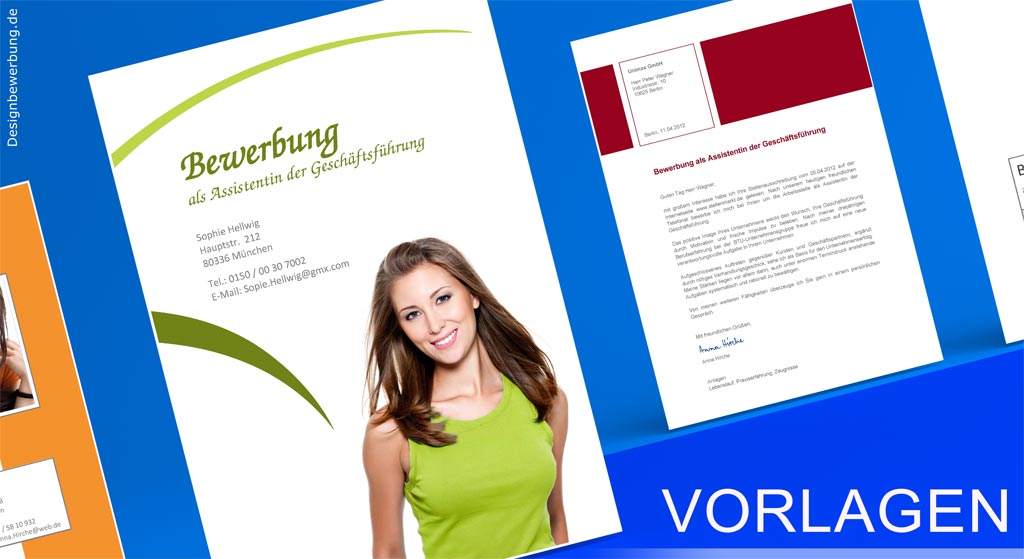 Bewerbung Aufbau