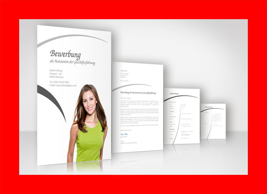 Bewerbung Beispiele Deckblatt Bewerbung