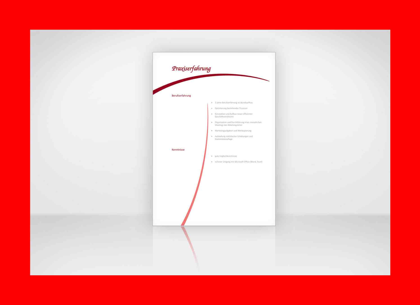 Bewerbung Bewerbung Job Muster