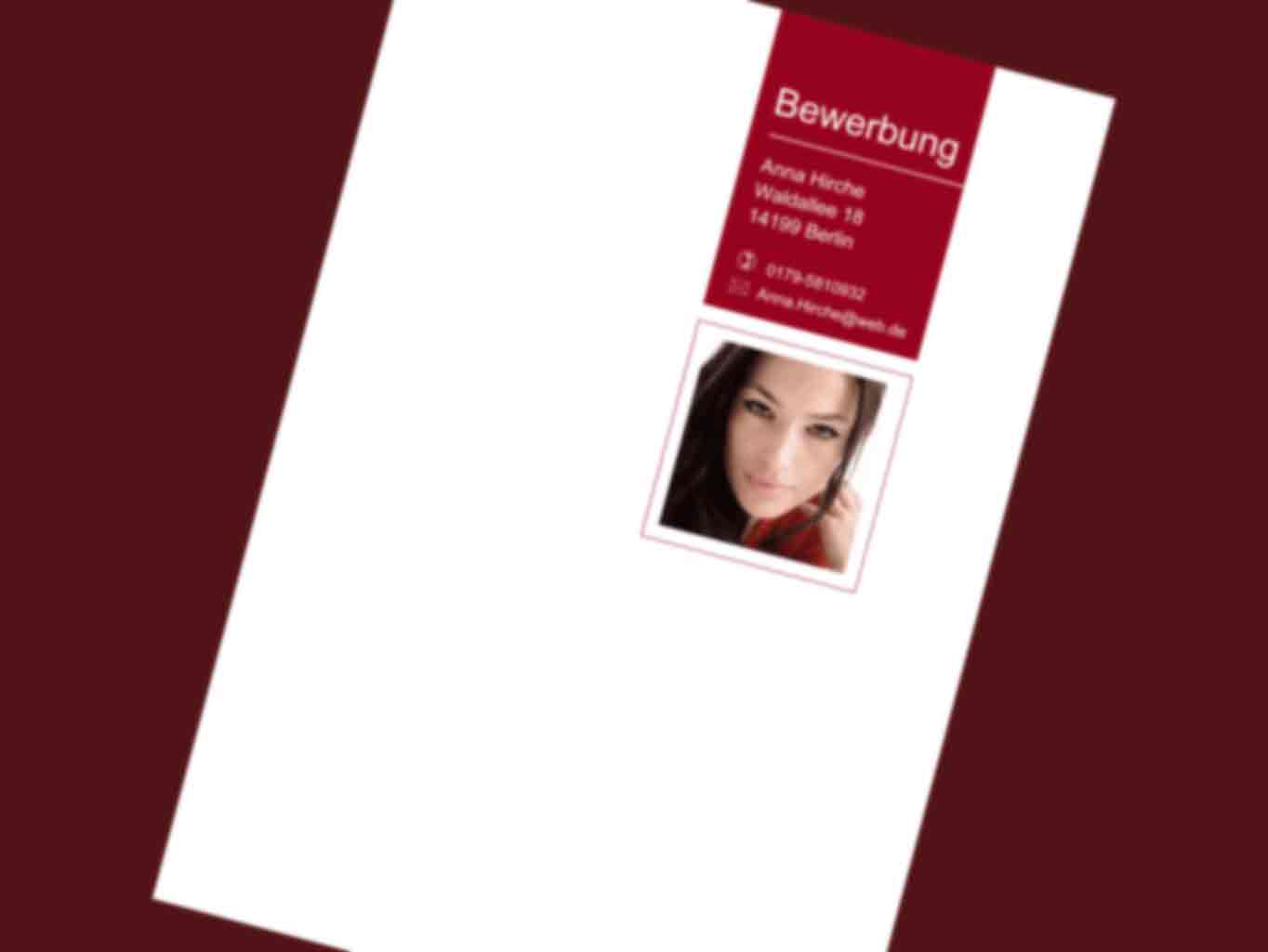 Bewerbung Bilder