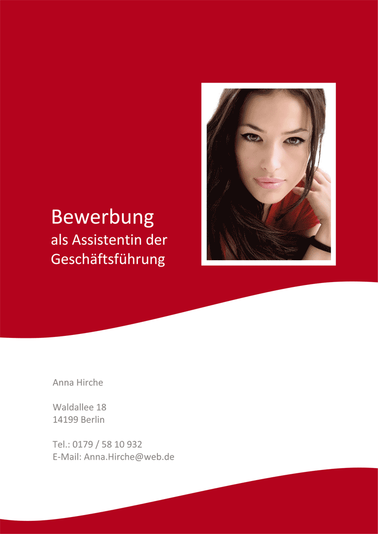 Bewerbung Deckblätter