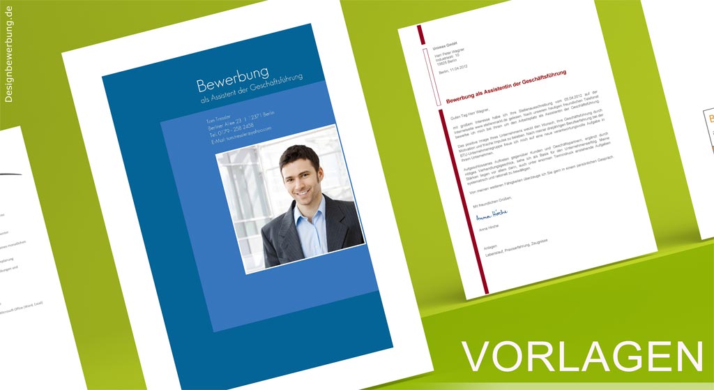 Bewerbung Deckblatt Muster