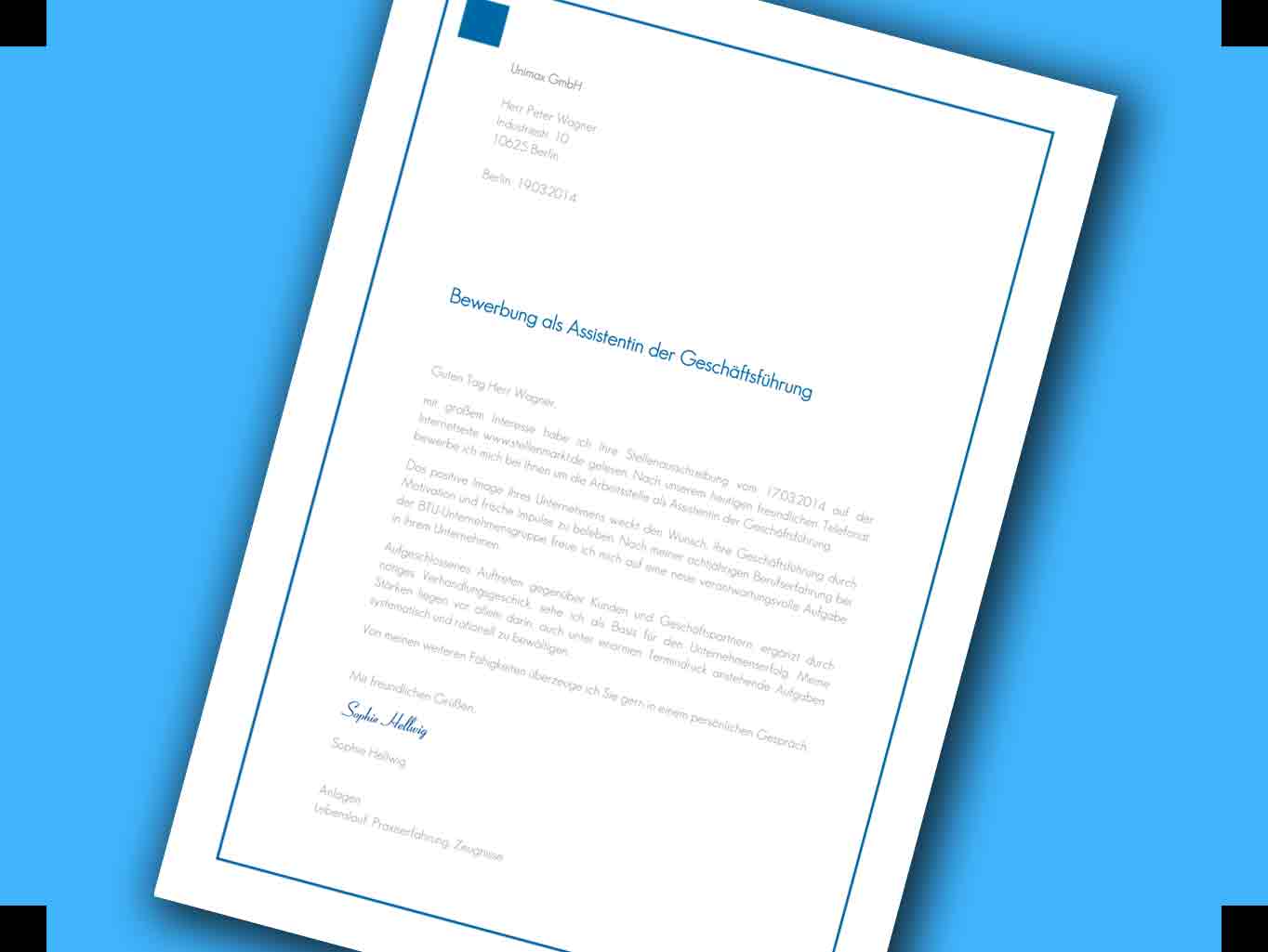 Bewerbung Gehaltswunsch