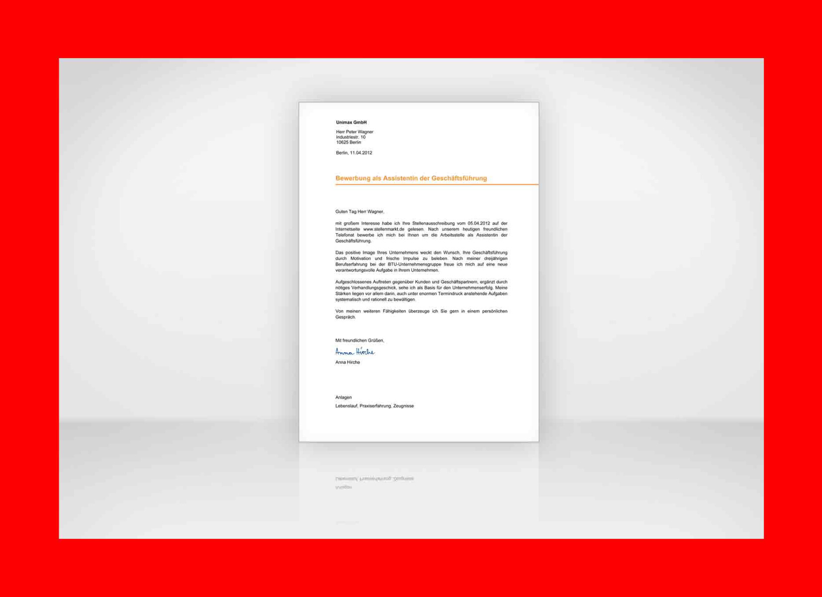 Bewerbung Ingenieur Anschreiben