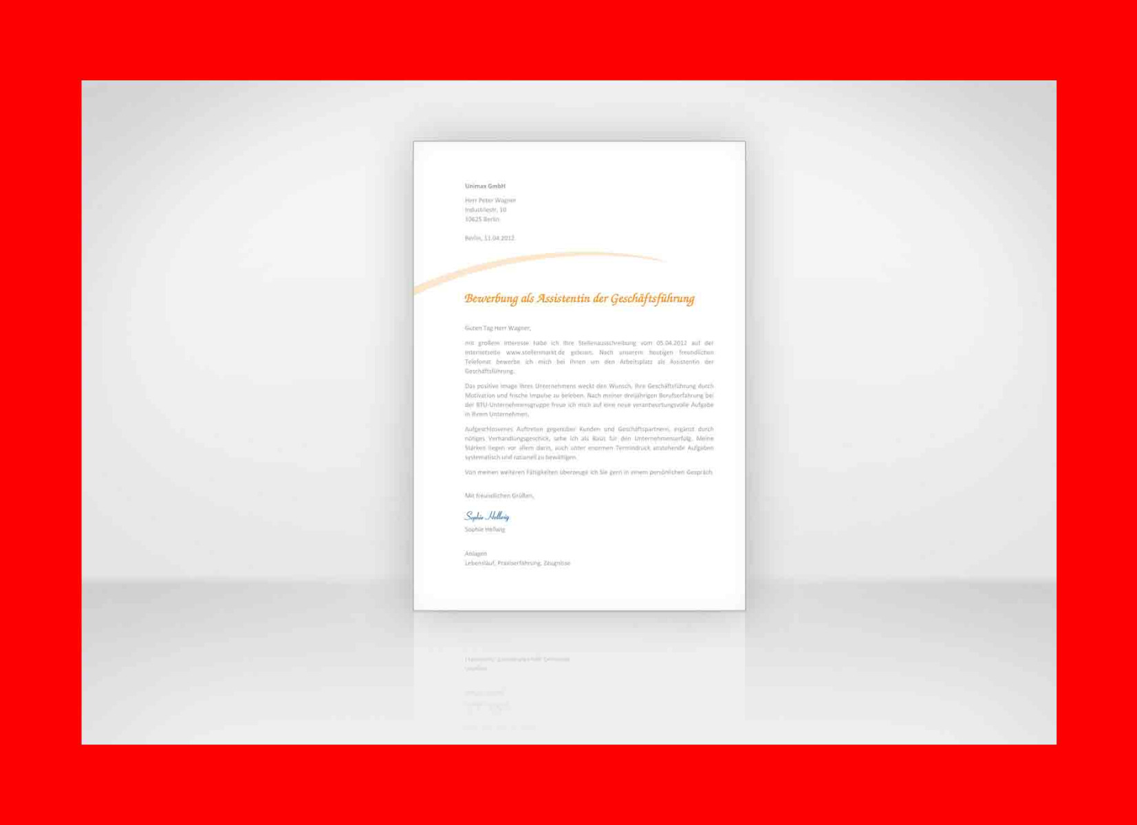 Bewerbung Muster Bewerbungen