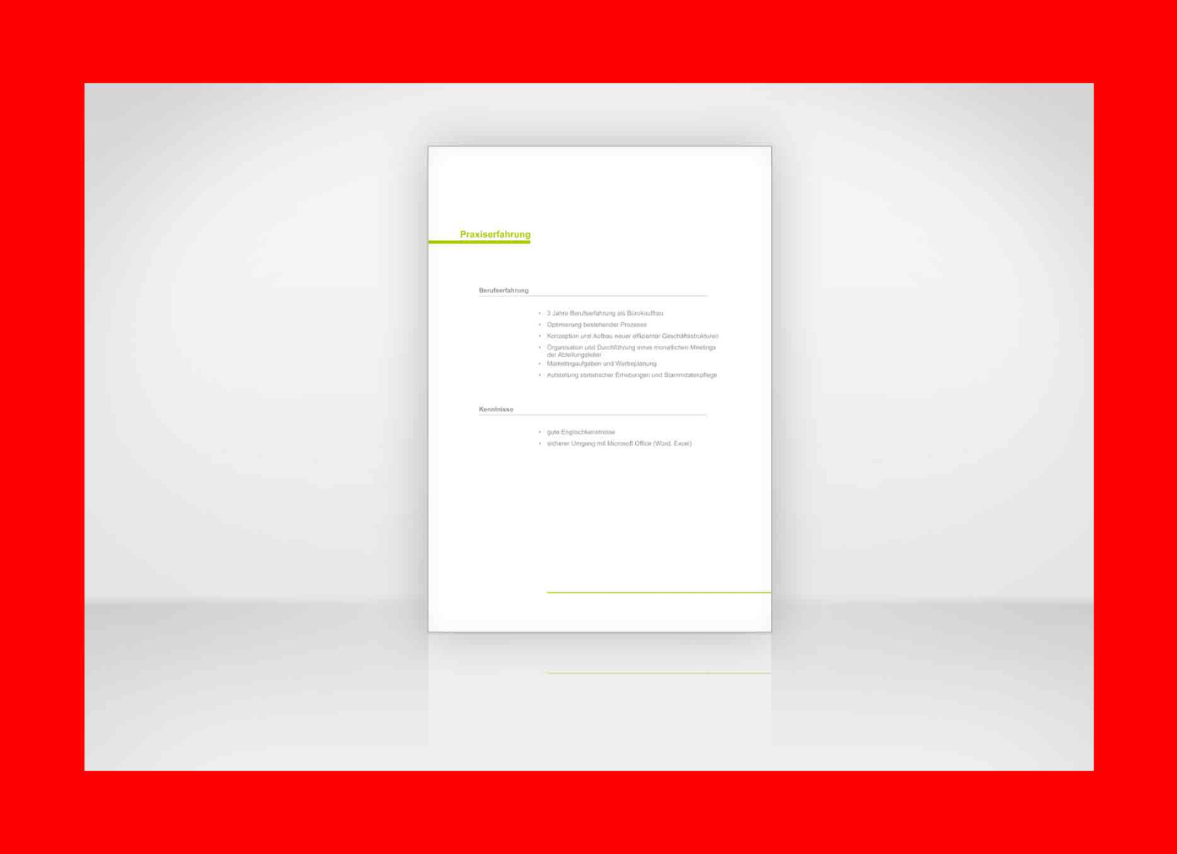 Bewerbung noch keine Antwort