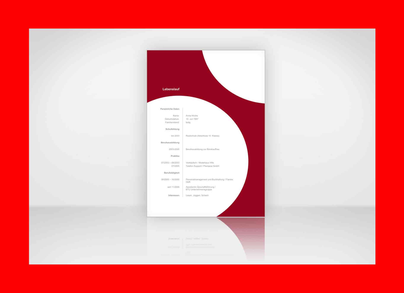 Bewerbung Open Office