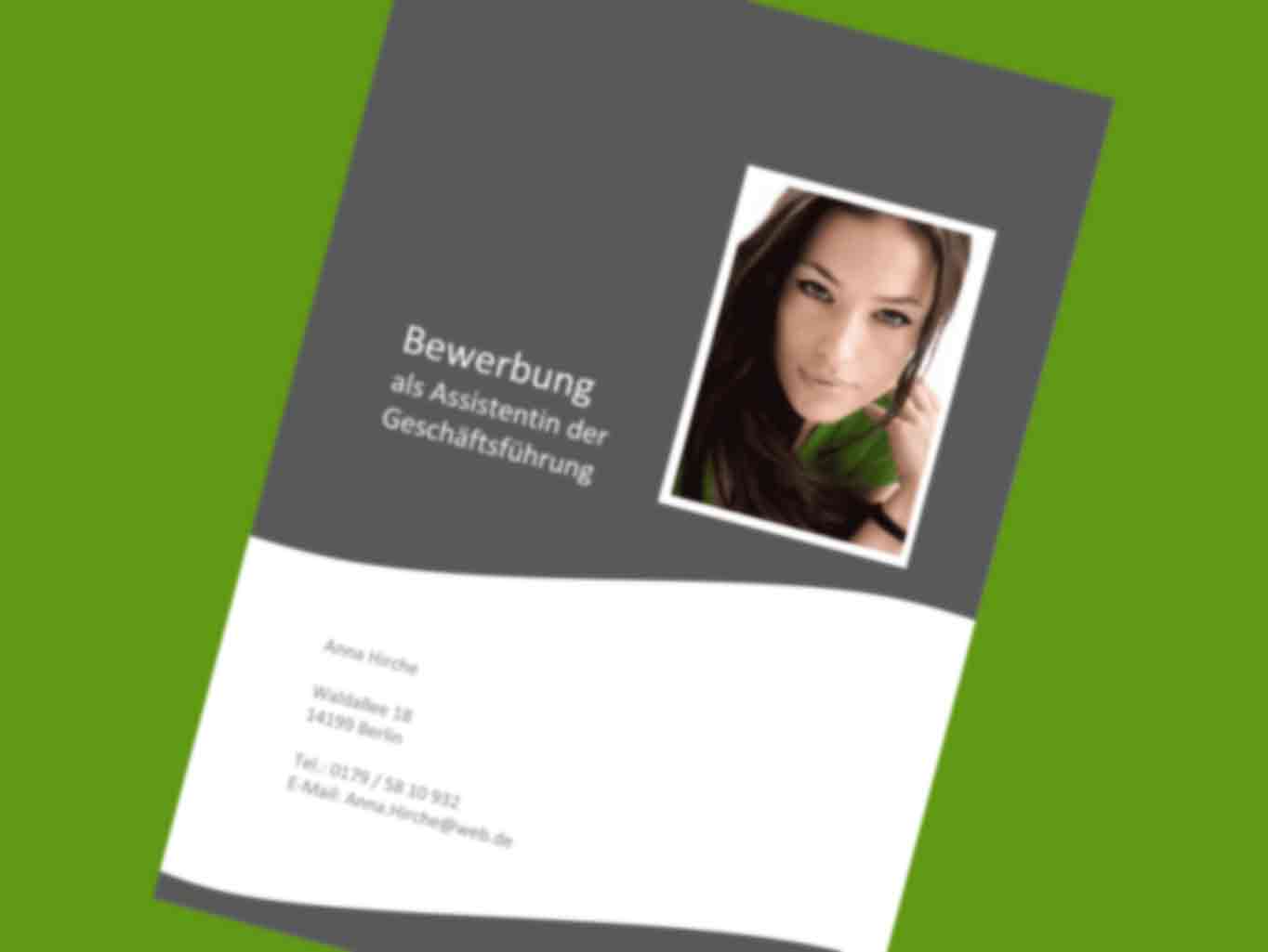 Bewerbung schreiben lassen