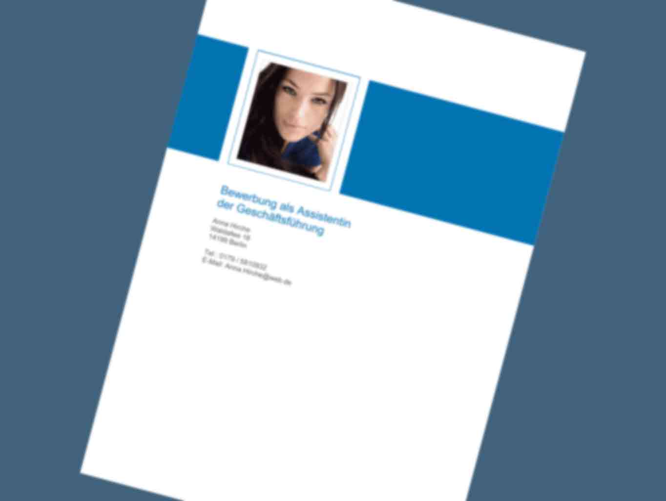 Bewerbung Schweiz
