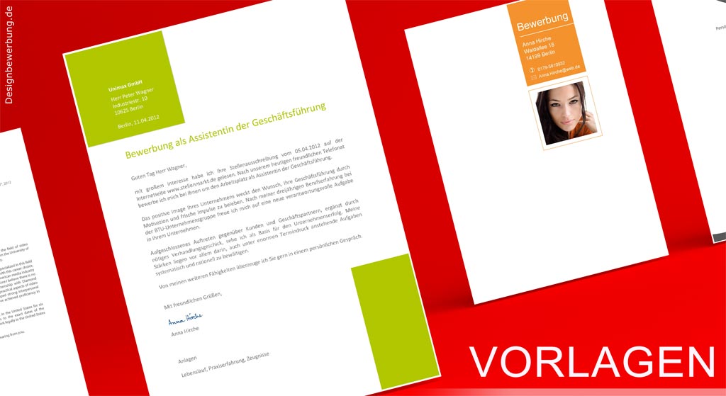 Bewerbung Verkauf