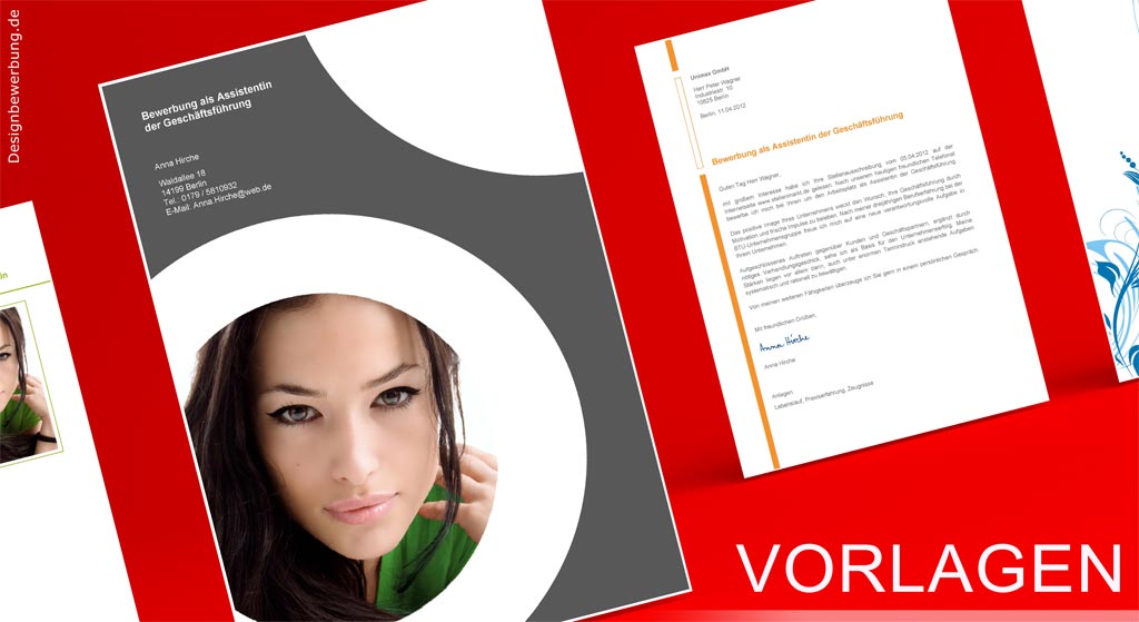 Bewerbungen mit Vorlage schreiben