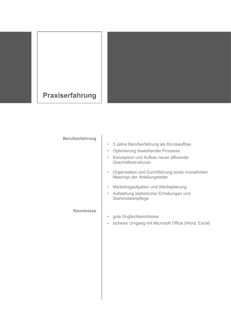 Bewerbungsbrief Vorlagen