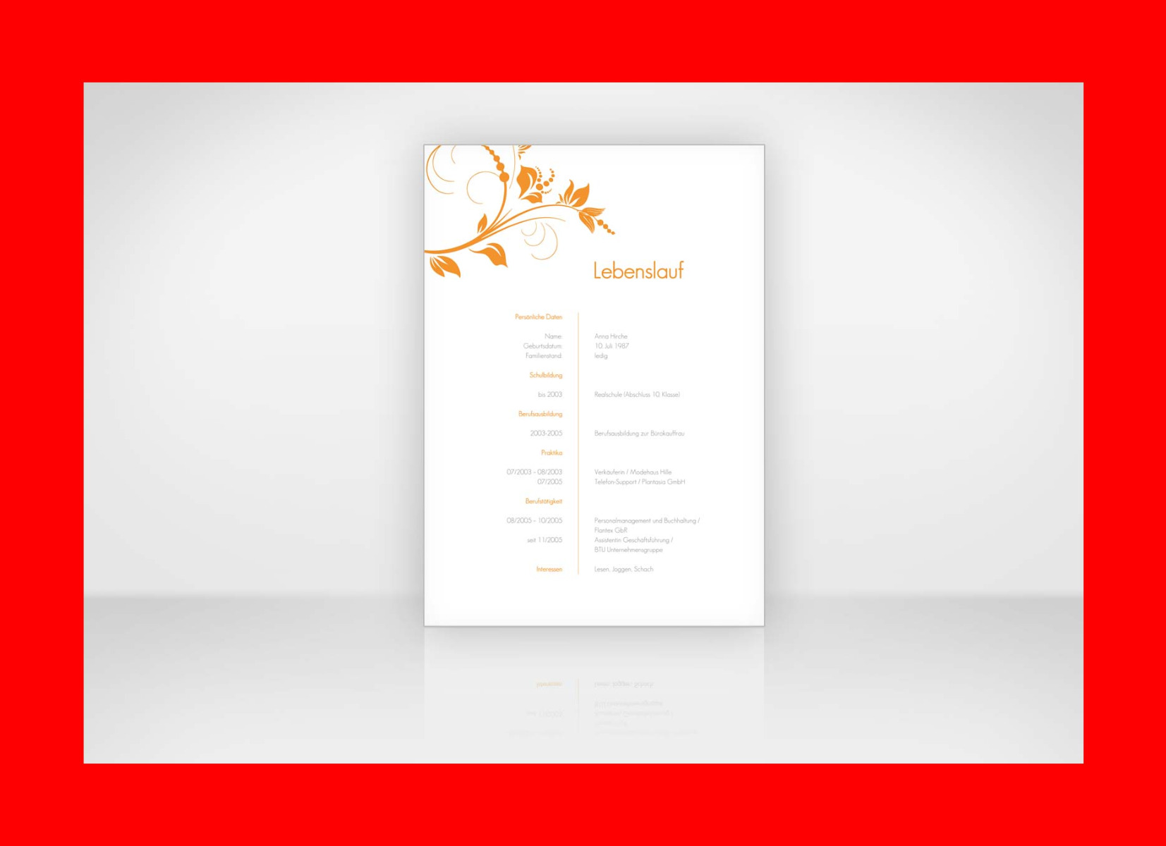 Curriculum CV