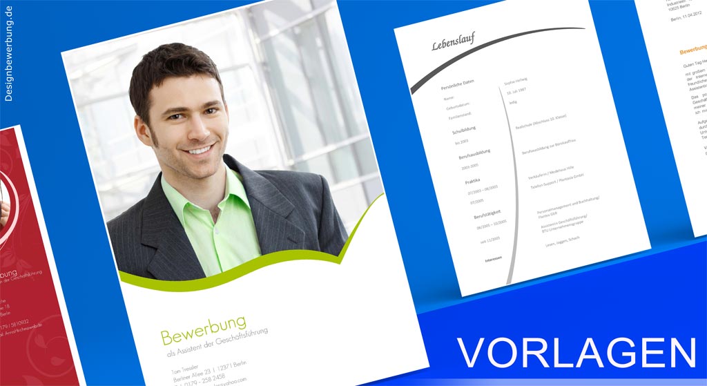Deckblatt Bewerbung Vorlagen
