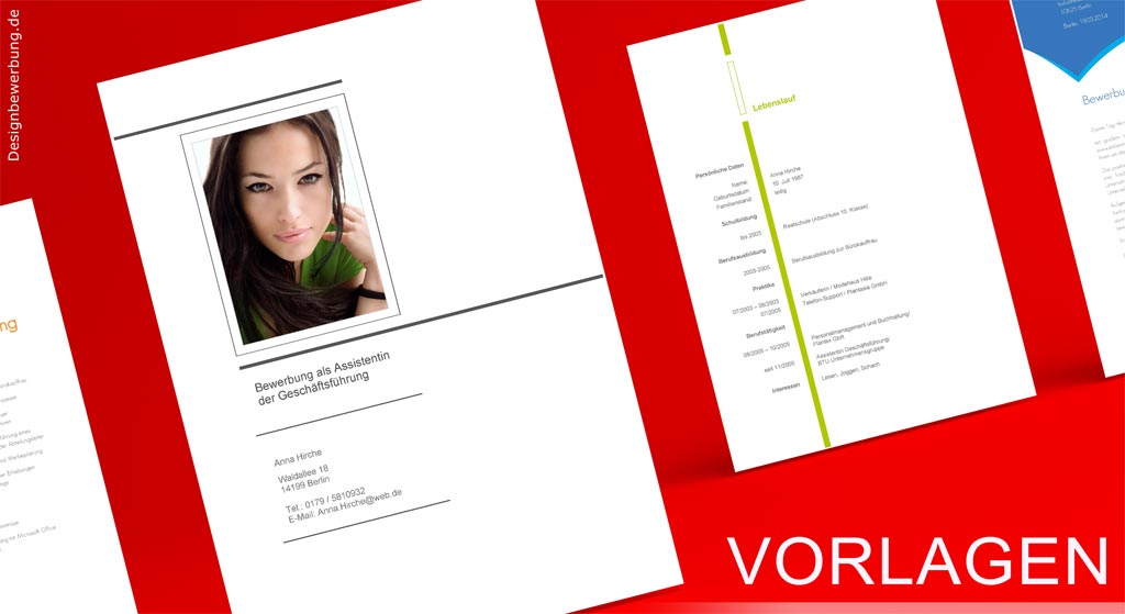 Lebenslauf Anschreiben Bewerbung
