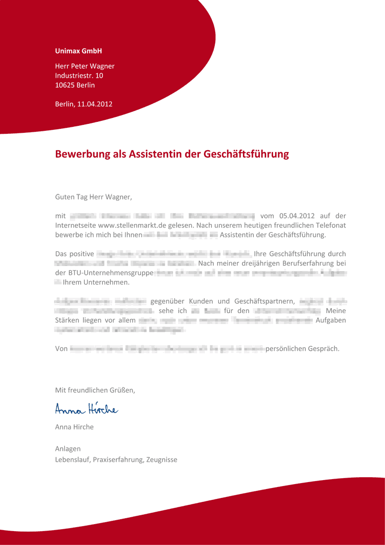 Lebenslauf erstellen Vorlagen