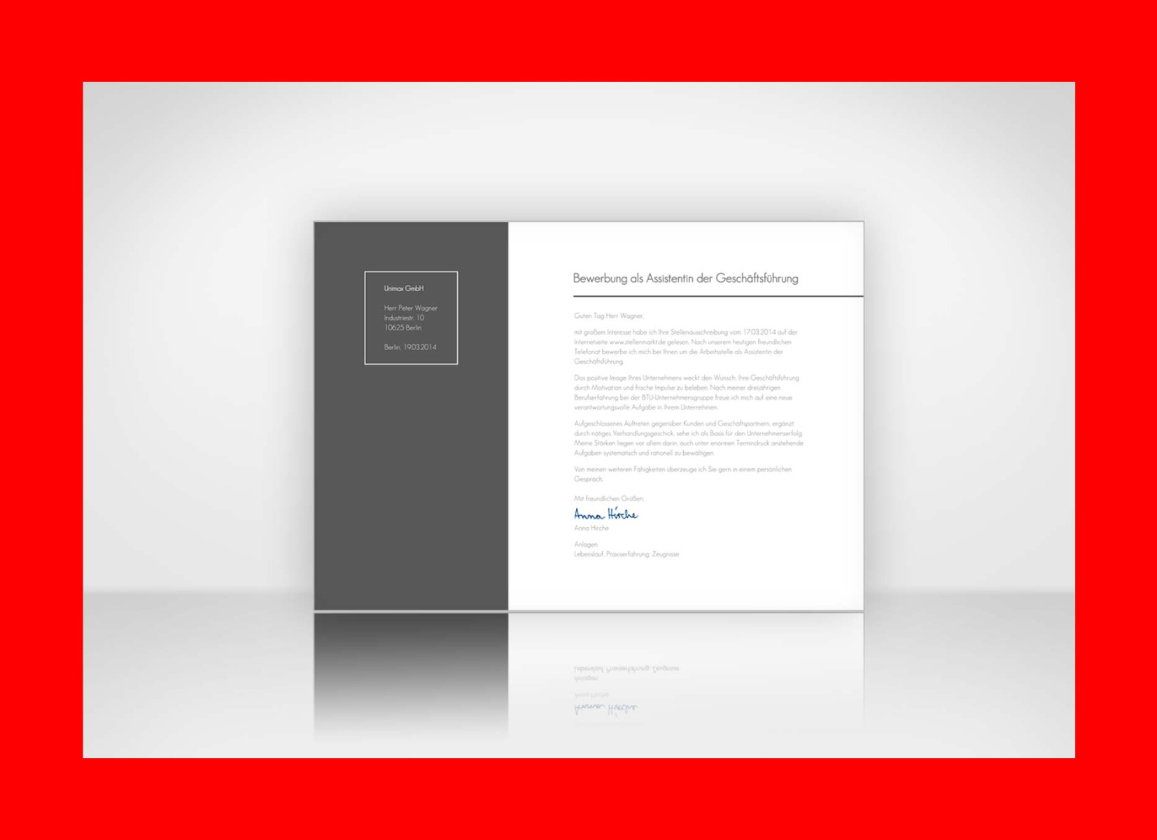 letter of application