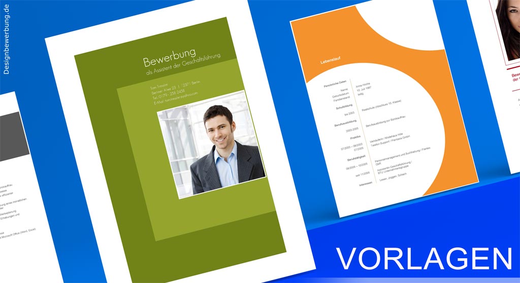 Vorlage Deckblatt Bewerbung
