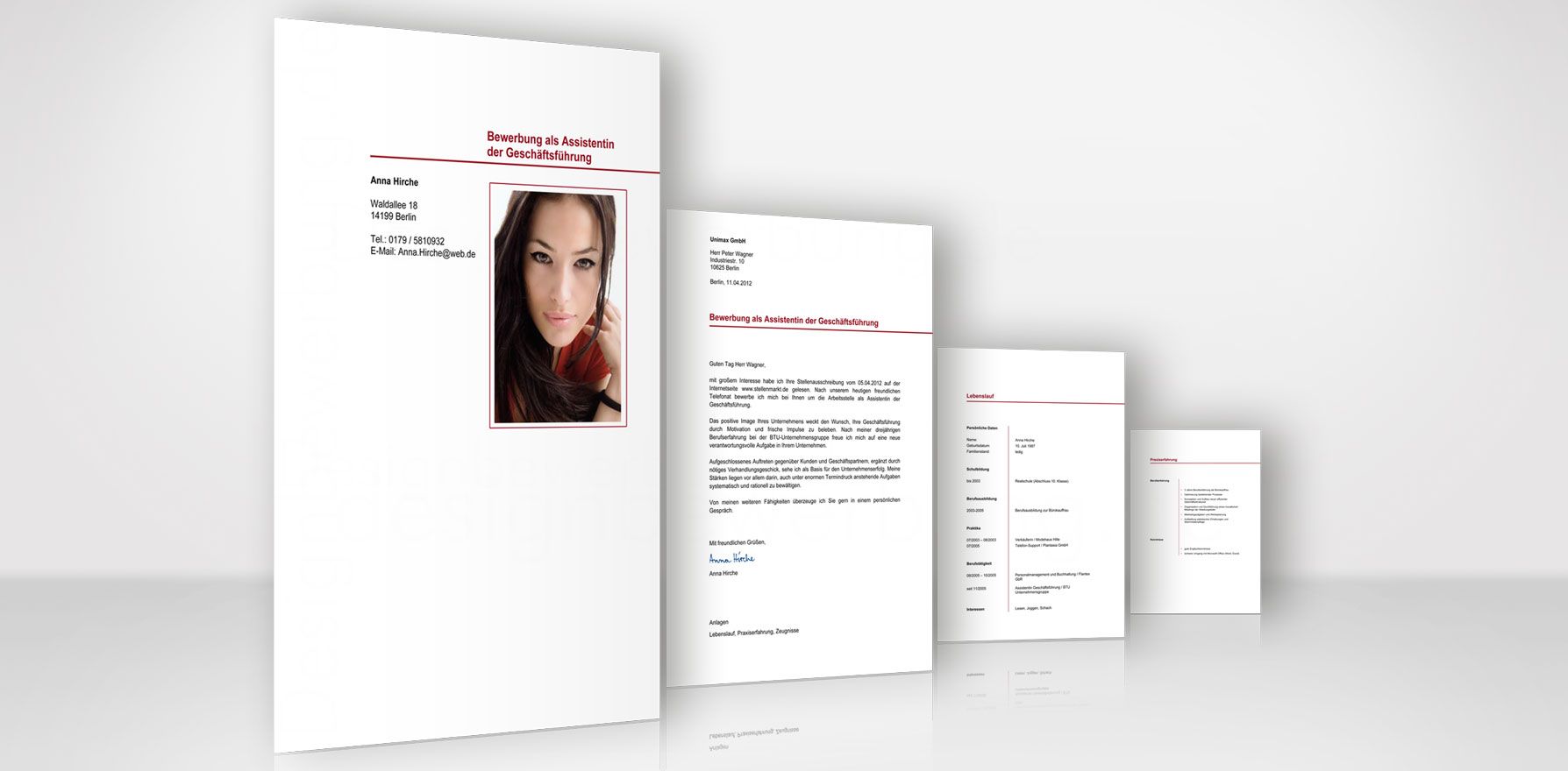 Coole Bewerbung Vorlagen